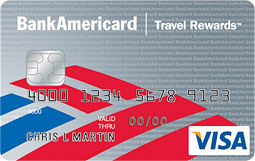 BankAmericard Travel Rewards® credit card for Students from Bank of America