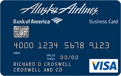 Alaska Airlines Visa® Business Credit Card from Bank of America