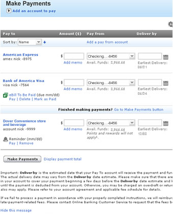 bank of america pay loan online